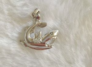 18kgp Haifischförmige Perlen-/Edelsteinkäfig-Medaillons, Wunschanhänger-Befestigungen für selbstgemachte, modische, coole Schmuckanhänger