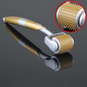 ZGTS Luxury 192 Titanium Micro Needles Derma Roller For Acne Scar Anti-Aging Skin Beauty Care Rejuvenation