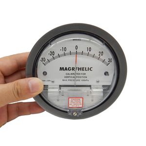 Freeshipping +/-30PA Digital Analog differential pressure table pressure difference meter negative pressure meter table with high quality
