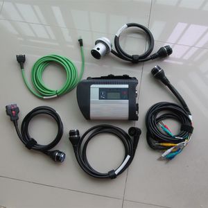 MB Star C4 SD Connect Connect Connect Diagnostic Tool for Cars and Trucksは、HDDなしで12Vおよび24V WiFiの高品質で動作します