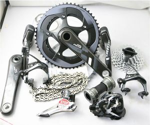 SRAM Force Original groupset 11*2 Speed Black ultegra road bicycle bike groupset 170mm 172.5mm GXP BB30, 53 39 50 34 11 28 is available on Sale