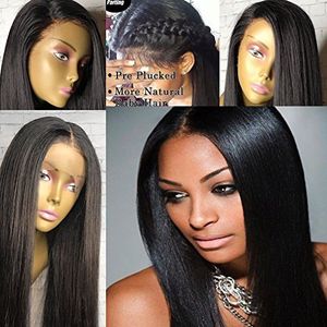 Diva 360 HD transparent frontal spets peruk rak glueless indiska hår peruk jungfru 360 full front människohår 130% densitet naturlig