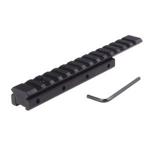 Wholesale dovetail scope mount rail for sale - Group buy Compact Dovetail to Weaver Picatinny Rail Base Scope Mount Adapter Airgun Scope Mount mm Long Base Adapter