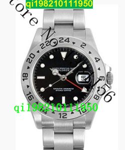 factory seller High quality low price Ii Series Sapphire Black Men Mechanical Watches 216570-77210 Dual Time Zone Of Stainless Ste