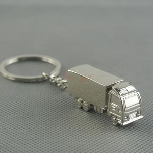 Charming Mini Truck Key Chain Key Ring Cute Metal Keychain Creative Gift