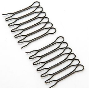 Brass creative plastic hair bobby Hair maker Styling Tool pin for Hairpin Clips For Women Hairpin Christmas Gift 1.1CM 10pcs/lot HQS-G102641