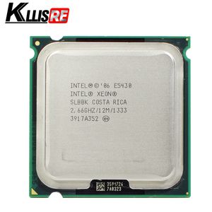 Intel Xeon E5430 2.66GHz 12M 1333MHz CPU-processor fungerar på LGA775 moderkort