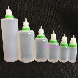 safe Childproof tamper ejuiceplastic dropper bottles with needle tip ml ml ml ml ml ml ml ml PE soft empty bottle