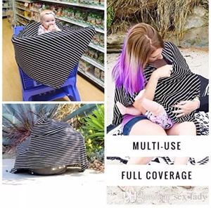 New Triangle Multi-Use Baby Car Seat Cover Canopy Nursing Allattamento al seno Carrello della spesa Coprisedile INS Passeggino Sleep Buggy Cover poncho