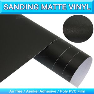 Sanding Matte Vinyl Wrap Matte Embalagem em cores de vinil Embalagem Diamond Matte Sticker Car Wrapping Vinyl Air Free x30m x98ft