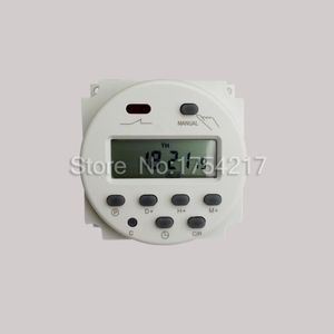 5 Pcs 220 V AC LCD Digital Power Programável Temporizador Interruptor de Tempo Relé CN101A