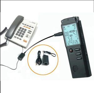 T60 LCD Display Voice Recorder 8GB Digital Voice Recorder Odtwarzacz MP3 Support A-B Powtórzenie funkcji / Ustawienie dnia i czasu