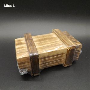 Holz Geschenkbox Puzzle großhandel-Magische Holzkiste eine Schublade innen klein Puzzle Spielzeug eine lustige Art und Weise ein Geldgeschenk zu geben