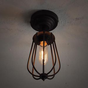 Metal Torrafruit Corredor Luz do teto RH RH American Industrial One Heads Hallway Balcony American Loft Rustic Lamp