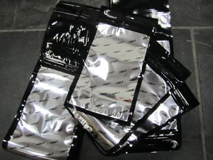 12 * 22cm Retail Package Zipper Bag Svart plastpåse för Samsung Galaxy S20 Not 20 S10 S9 iPhone 12 11 XR XS Max 8 7 6 Läder Skin Väska