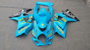 Kit corpo carenatura moto per SUZUKI 2007 2008 GSXR1000 GSX R1000 K7 07 08 GSXR 1000 R1000 carenatura blu carrozzeria SX99