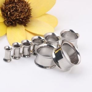 Wholesale tunnel gauges for ears for sale - Group buy 100pcs mix mm stainless steel double flare ear tunnel plug gauges ear expander pierce