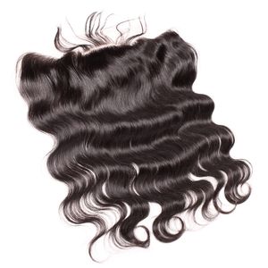 Lace Frontal Brazilian Hair Ear To Ears Top Closures 13x4 Virgin Human Hair Weaves Body Wave 8-24 Inch Natural Bellahair