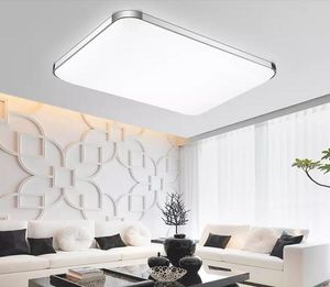 調光対応モダンなLEDの天井ライトiPhoneのアクリル照明器具の正方形の表面実装されたランプのキッチンの寝室