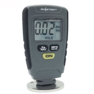 Freeshipping Richmetry RM660 Ręczny Digital Farby Grubość Gauge Tester FE / NFE 1,25 mm dla instrumentu samochodu żelaza aluminiowa baza Meta