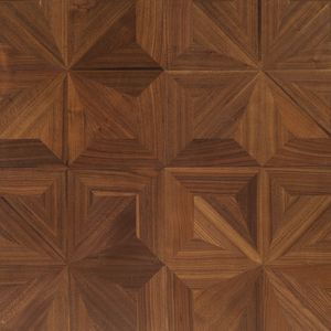 Wood wax wood floor Wings Wood Polygon Decorative wood floor Burmese teBlack walnut birch wood flooring Oak Merbau Natural oil wood floor