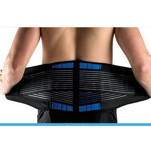 Wholesale-1pc High Quality Neoprene Double Pull Lumbar Spinal Braces Back Support Belt Lower Back  Self-heating Belt
