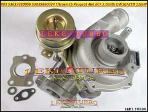 K03 050 53039700050 53039700024 53039880050 53039880024 9632124680 Turbo Turbocompressore per Citroen C5 Peugeot 406 607 2.0L HDi DW10ATED 110 HP