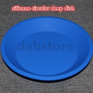 Wholesale-Silicone Mat Jar Slick Pad No Stick Shatter Proof Tool Dab BHO Nonstick Butane Oil Vacuum Chamber Degassing Wax Dish