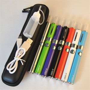 Evod/Ego Fermuar Kitleri MT3 EVOD HEDİYE PAKETİ EVOD UGO-V Başlangıç ​​Kiti USB 650 \ 900mAH UGO-V Pil Evod Atomizer E-Cigarette Kitleri MT3 Kitleri