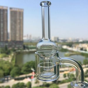 Sigara Aksesuarları Çıkarılabilir insert ve cam karbonhidrat kapağı ile 2mm XL düz üst kuvars banger 10mm 14mm 18mm Cam Bongs petrol kuleleri için Erkek Dişi Çiviler