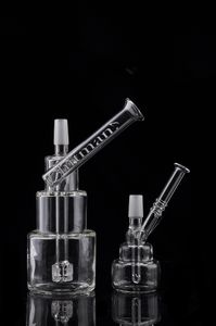 Il più recente hitman di glass bong di vetro classico torta brillantezza Downstem Birdcage Perc tubo di fumo pipa per le tubi dell'acqua bong con giuntura da 14,4 mm