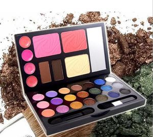 DANN 21Color Professional Shimmer Palette Lidschatten Lidschatten-Palette Make-up-Set Kosmetik (Rouge, Grundierung, Augenbraue, Lipgloss, Lidschatten)