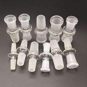 Accessori per fumatori Adattatori di vetro all'ingrosso Adattatori femmina 10 14 18mm Per fumare pipe ad acqua per bong