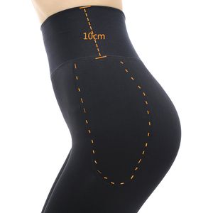 Inverno Sólidos Leggings Cintura Alta Para As Mulheres De Veludo Elástico Leggings Hip Enhancing Pants Frete Grátis