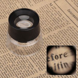 Microscope MG17136 10X Multifunctional Cylinder Eye Magnifier Magnification Glass Loupe Lens Magnifying Tool for Jewelry Watch Coin Stamp