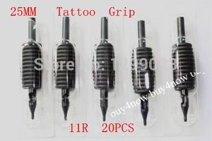 Wholesale-20pcs 11r Grip di tatuaggio usa e getta 1 