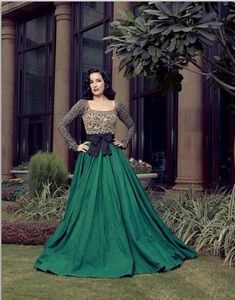 Vintage Evening Dresses Long Sleeve Square Long Length Ball Gown Taffeta Sequins Beading Taffeta Prom Gowns 2015 Personalized Dress