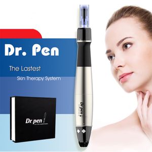 Med st nål elektrisk mikrobåge Dr pen Partihandel Billigare pris Mikronedle Electric Dermapen Anti Aging Machine Dr Pen