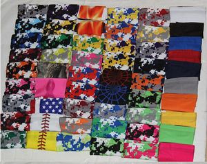 Partihandel Ny 2016 Brand New DHL Shipping Compression Sports Arm Sleeve Moisture Wicking Softball, Baseball Digital Camo Sports Guard