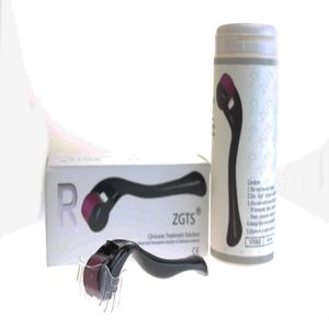 ZGTS DermaroLler с 540 игл микронейтерапия Терапия Derma Roller Anti Aging Acne 0,2 мм-2,5 мм пластиковая трубка упаковки