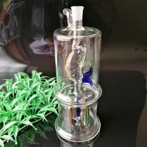 The Fish Under The Four Claw Glass Mute Hookah, Wholesale Glass Hose, Smoking Pipe Fittings, Free Delivery,