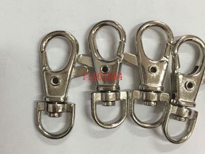 Kostenloser versand 5000 teile/los 3,8 cm Schlüssel Ringe Karabiner Schwenk Trigger Clips Karabinerhaken Schlüsselbund Schlüssel Ring