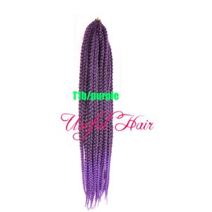 3s Box Braids Twist Syntetisk Braiding Hair Crochet Braids Hair Extensions Jante Collection Medium Auburn Hair Braids Kanekalon Fiber