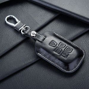 غطاء حالة FOB Leather Key FOB لـ Auto Volvo Key Case Shell حاملات محفظة أكياس مفاتيح الإكسسوارات ل CARS327L