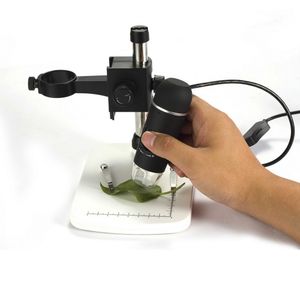 FreeShipping Quality Professional Digital Microscope Real 5.0mp Bildsensor 300x Förstoringsglas Video Mikroskop Förstoringsgaver Kamera