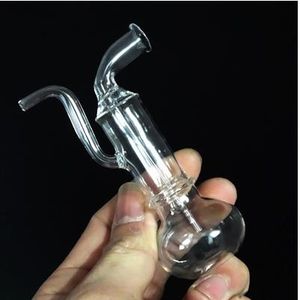 Glass water pipe loop filter hookah pot of water pipe, a variety of random delivery, free shipping, large better