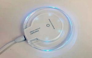 For iPhone X 8 Plus Qi Wireless Charger Charging Pad Mini for Samsung S8 S7 S6 Edge Note8