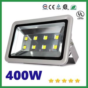 Super brilhante luz 400W levou holofote LED impermeável projectores LED Túnel lâmpadas de jardim quadrada AC 85-265V