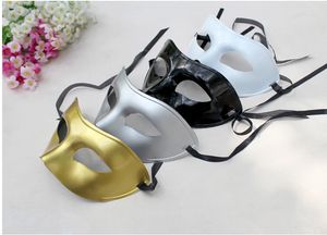 Mardi Gras Maskerade Damen und Herren Maskerade Maske Party Kostüm Weihnachten Halloween Maske Mehrfarbig (Schwarz, Weiß, Gold, Silber)