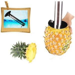 Lätt Kök Ananas Slicer Corer Peeler Cutter Kniv Rostfritt Stål Kök Fruit Tools Matlagningsverktyg